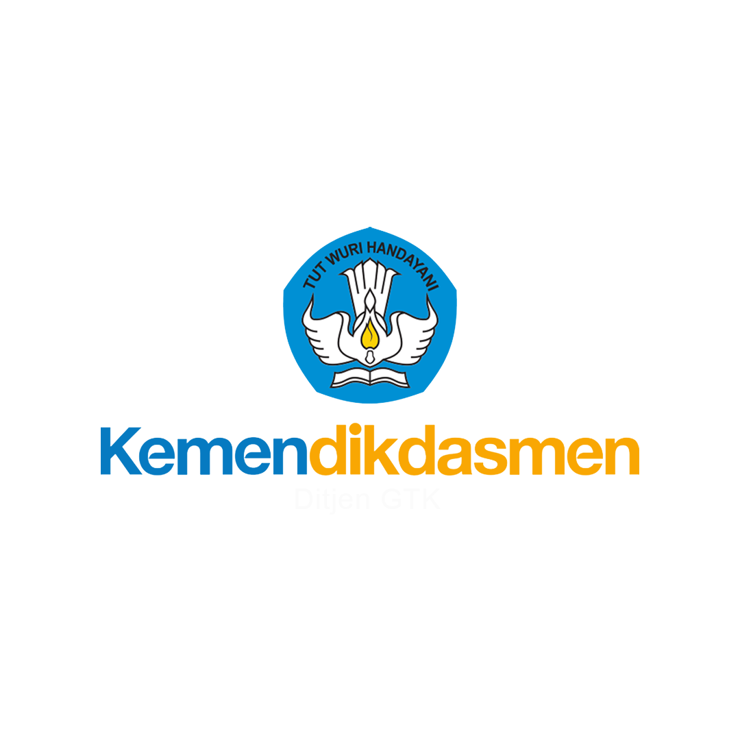 Logo Ditjen GTK (Putih)