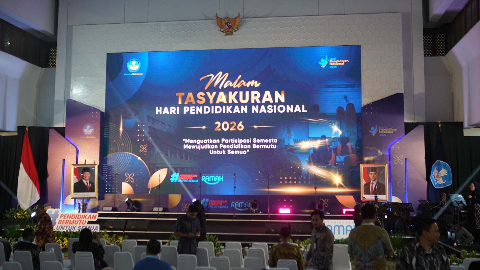 Malam Tasyakuran Hardiknas 2026, Kemendikdasmen Apresiasi Kolaborasi Wujudkan Pendidikan Bermutu