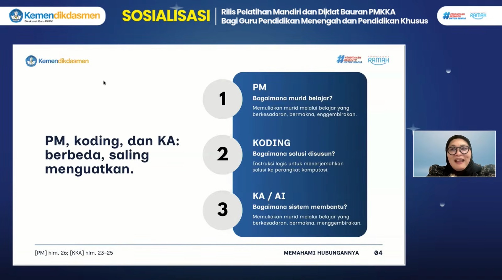 Guru Terus Belajar, Murid Siap Hadapi Masa Depan: Kemendikdasmen Perluas Akses Pelatihan Pembelajaran Mendalam, Koding dan Kecerdasan Artifisial