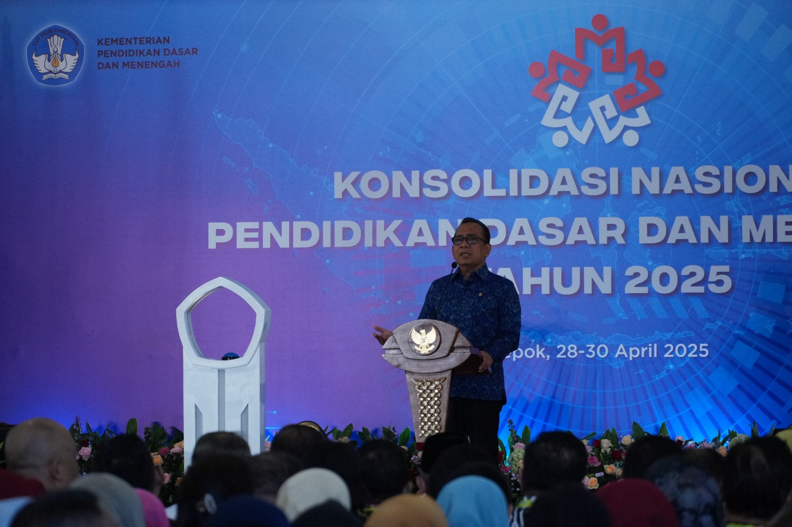 Konsolidasi Nasional Dikdasmen 2025: Pendidikan sebagai Pilar Kemajuan Bangsa