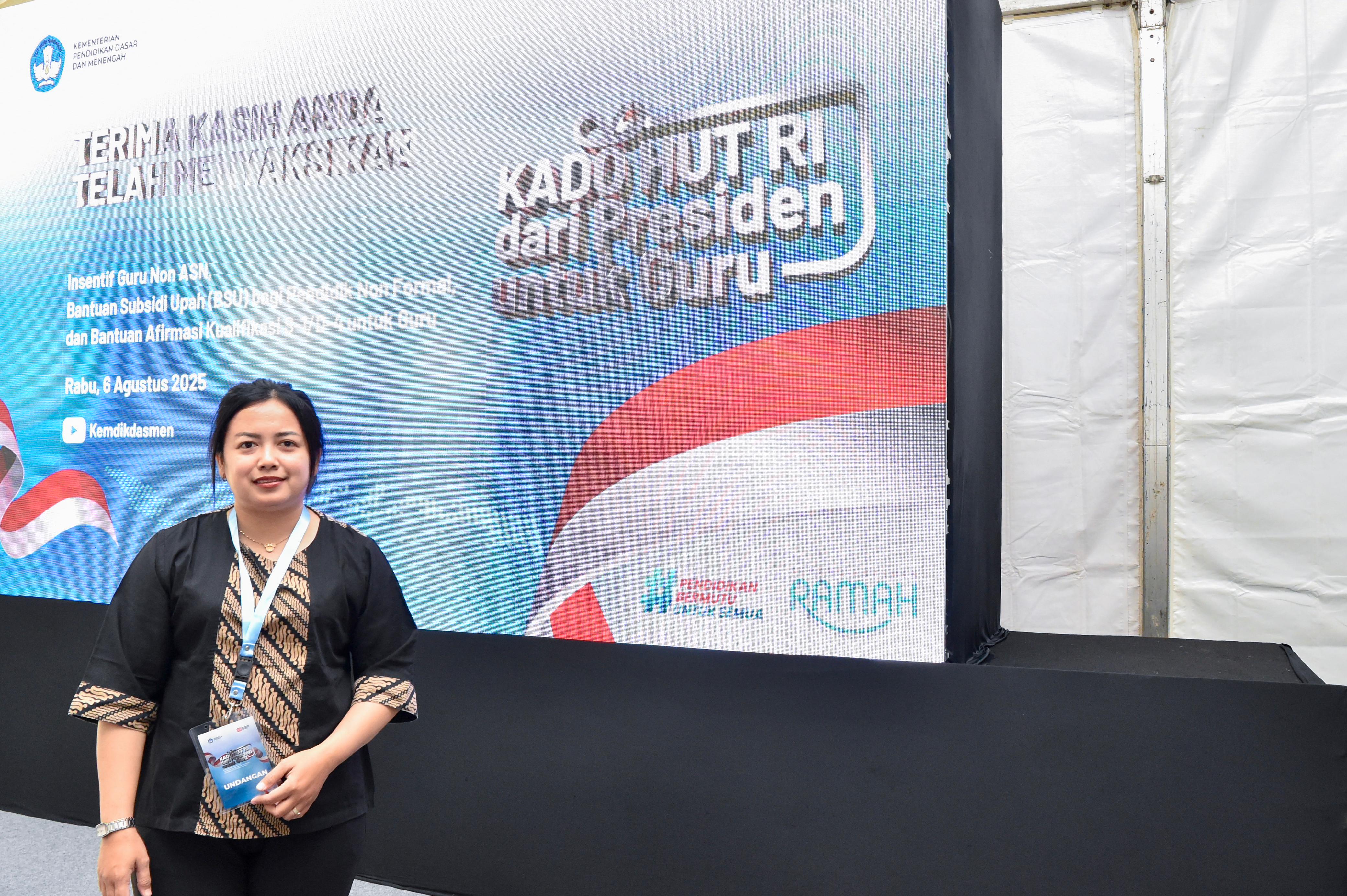 Apresiasi dan Ucapan Terima Kasih Para Pendidik akan Kado HUT RI dari Presiden untuk Guru